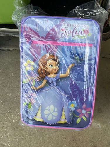 Princess Sofia Rolling Carry On Luggage 