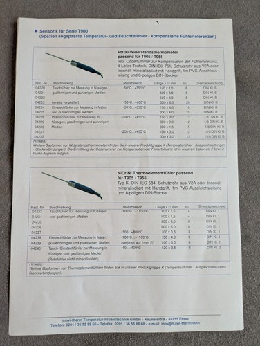 Labormesstechnik Labor / Messtechnik / DOSTMANN / DOSTMANN T900 Serie - Bild 8 von 9