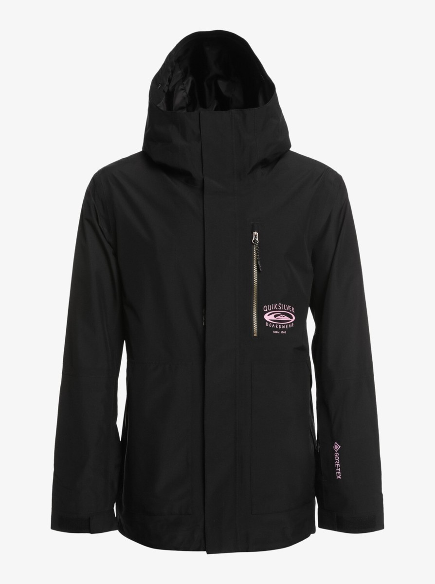 NWT MENS QUIKSILVER MISSION 2L GORE-TEX FOX SHELL SNOW JACKET $430