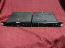 lot 2 Shure UC4-UA 782-806MHz Wireless Microphone Receivers rackmount kit