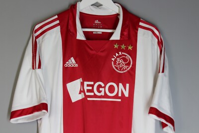 2011-2012 アヤックス ホーム ユニフォーム エリクセン Mサイズ AJAX AMSTERDAM 2011/2012 HOME FOOTBALL SHIRT ADIDAS SIZE L ADULT