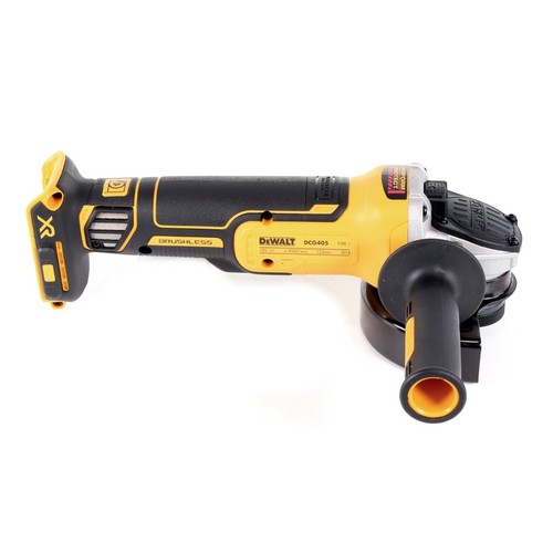DeWalt DCG 405 P2 Winkelschleifer 18 V 125 mm Brushless + 2x Akku 5,0 Ah + Lader - Bild 5 von 5