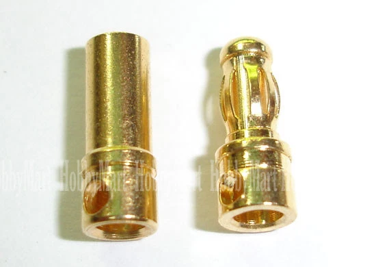 RC Li-PO Amass EC3 Battery Male Female Connector Cover 3.5mm Bullet 20 PAIRS - Image 3 of 3