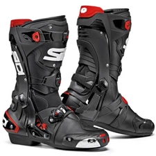 Sidi Rex Motorcycle Boots Black/Black Size 45 Euro / 11 US *OPEN BOX* WAS $500