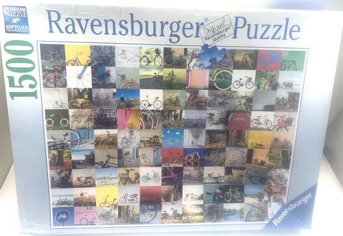 Ravensburger Puzzle 1500 Pieces "99 Bicycles and More" New Sealed