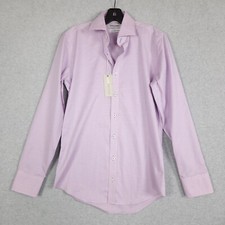 Twillory Button Down Shirt Mens Size 14.5 32-33 Trim Fit Safe Cotton Non Iron