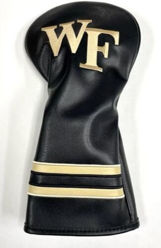 Team Golf Vintage Single Driver Headcover (Wake Forest) Fits Oversized NEW - Afbeelding 1 van 1