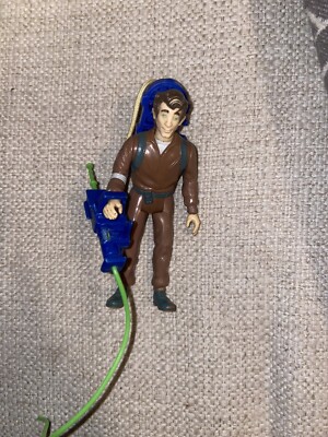 Real Ghostbusters Peter Venkman 4Action Figure 1984 Kenner Vintage w proton pack