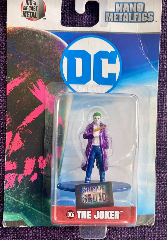 🦇 Lote de 4 DC Nano MetalFigs - Batman (2), Killer Croc y Joker! – Juguetes Jada NUEVOS Foto 2 de 4