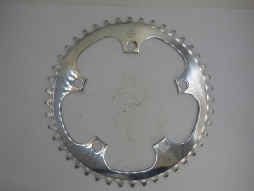 Plateau Zeus Vintage 54 Dents - 119 BCD - Fabriqué En Espagne - Pour Vélo Course