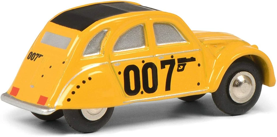 Schuco 1/90 Piccolo Citroen 2 CV James Bond 007 amarillo modelo coche metal Foto 2 de 2