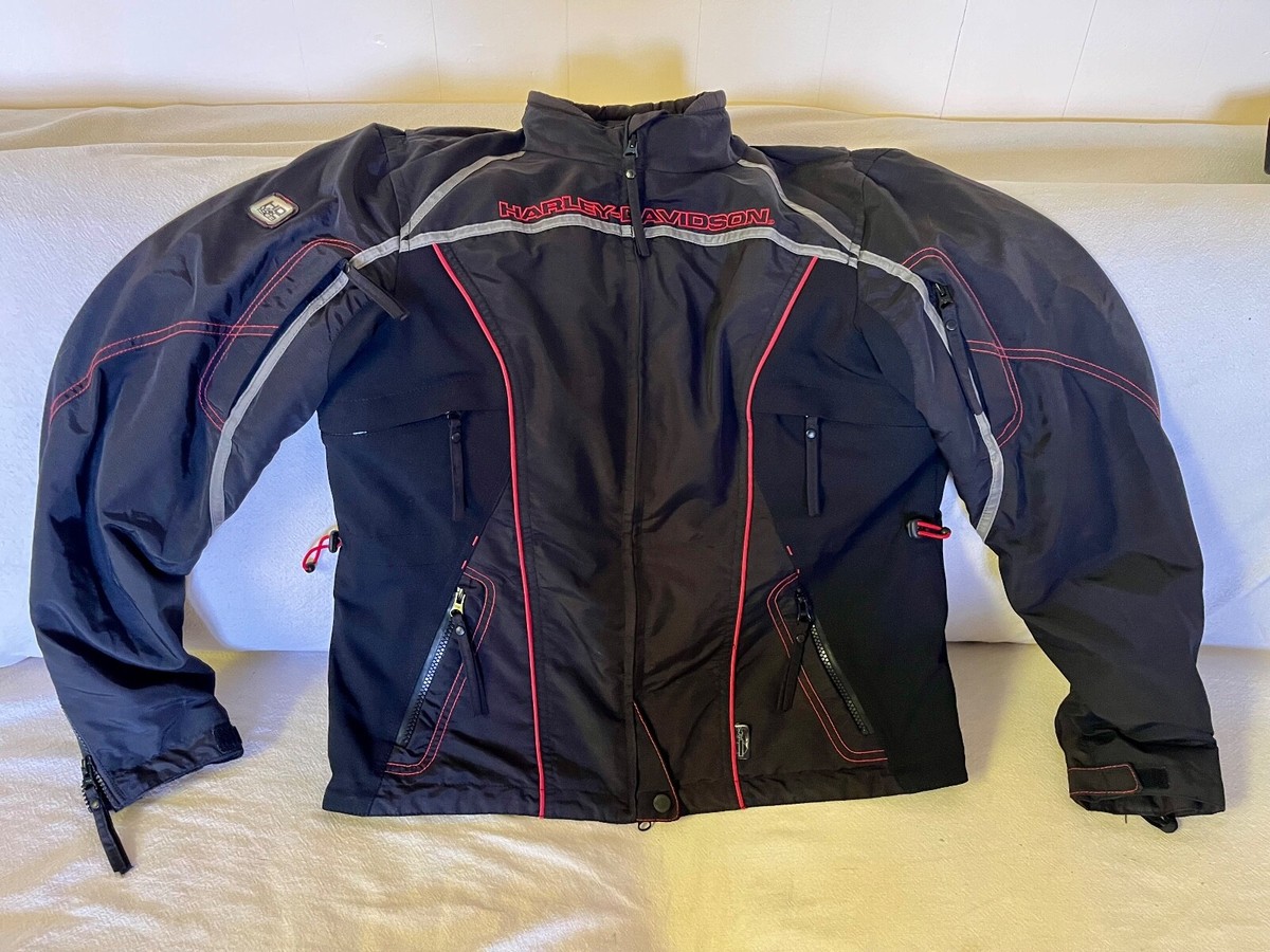 Harley-Davidson Women's Velocity RCS Nylon Black Jacket 97347-13VW
