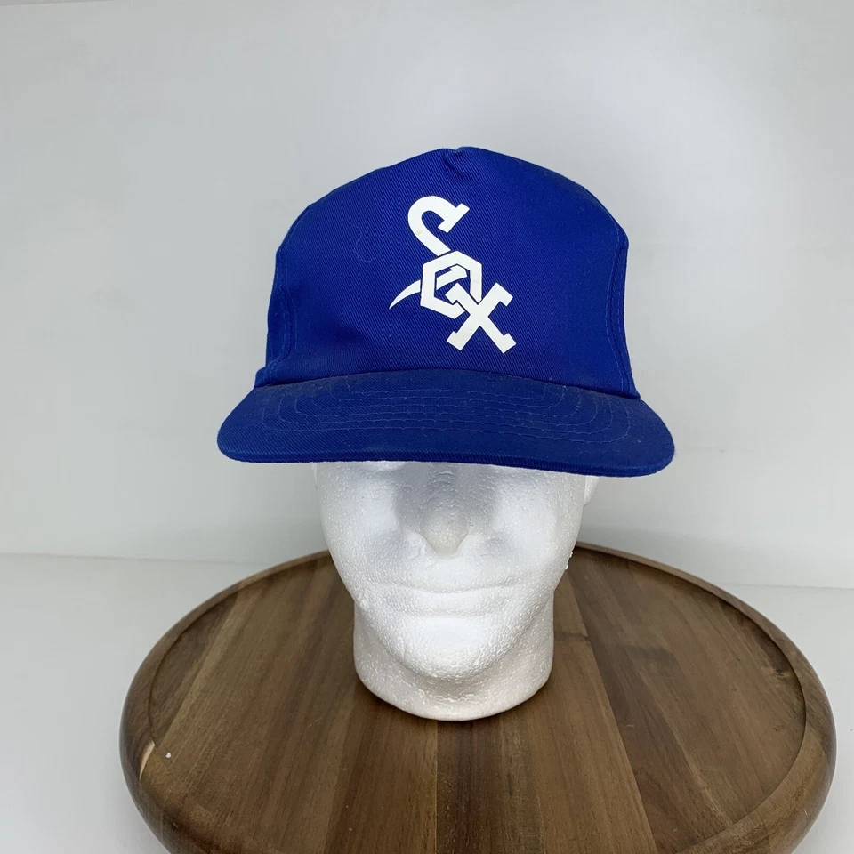 Gorra ajustable de los Medias Blancas de colección años 80 90 Chicago MLB gorra de béisbol día de juego Foto 2 de 4
