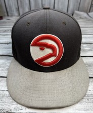 ATALNTA HAWKS Hardwood Classic SNAPBACK NBA Hat ERA 9FIFTY Black READ SEE PICS