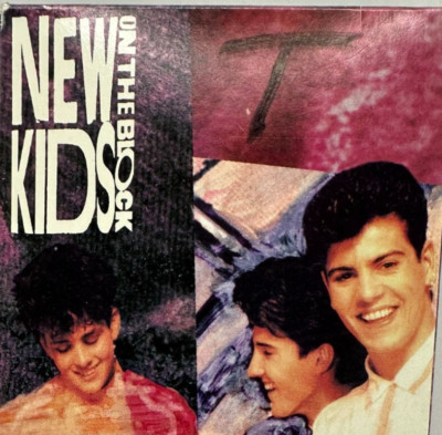 New Kids On The Block Step By Step VHS 90's Boy Band Music Vintage Media 1990