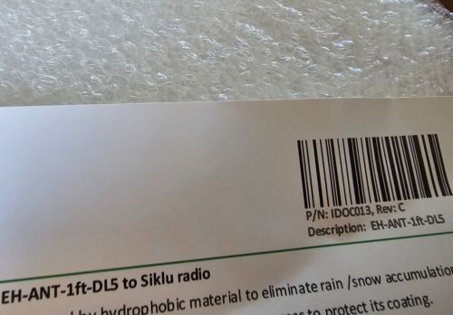 SIKLU Etherhaul E-Band Antenna EH-ANT-1ft DL5 Microwave Antenna Point To Point - Picture 7 of 9