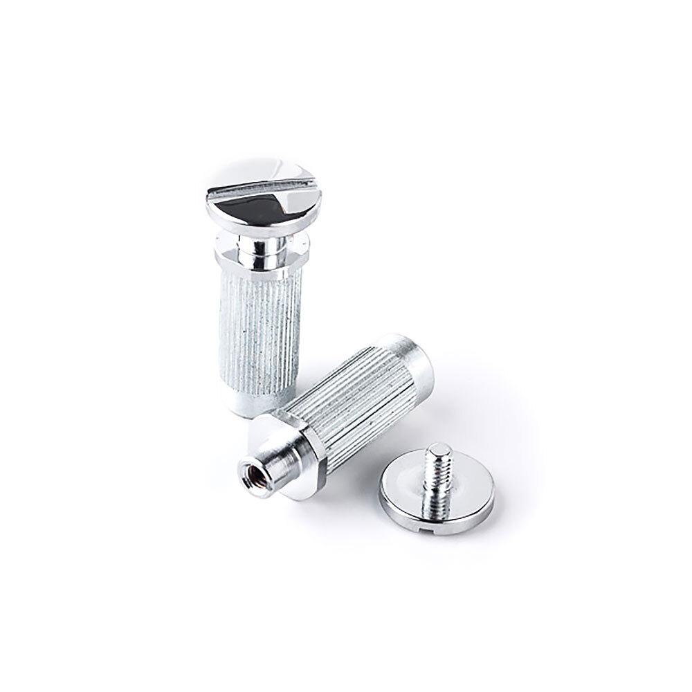 TonePros SPRS2 Imperial Locking Wraparound Tailpiece Posts and Bushings (Chrome)