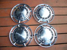 1962 Dodge Lancer Hubcaps 4 Oem 13 2266144 1962 Dodge Lancer Hubcaps 4 Oem 13 2266144