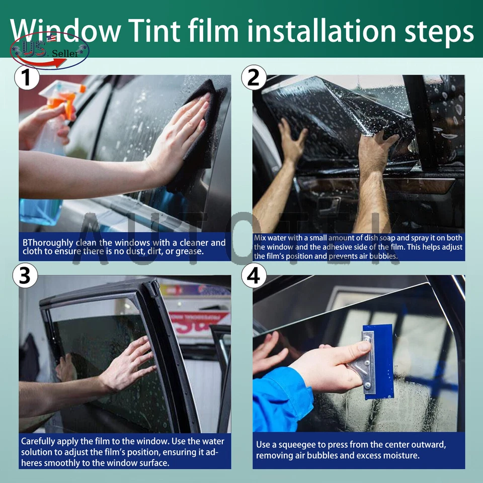 Película de ventana precortada en todos los lados cualquier tono % para Chevrolet Equinox 2010-2017 Foto 4 de 4