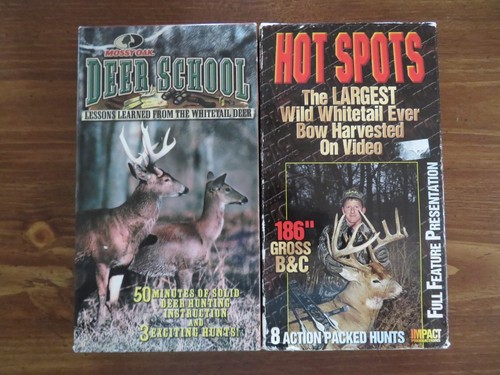 10 DEER HUNTING VHS Tapes LOT; PRIMOS THE TRUTH BIG BUCKS, DEER SCHOOL. Sports. - Picture 11 of 15