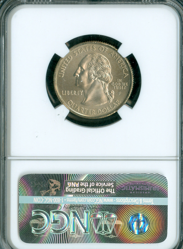 2008 P ARIZONA STATE QUARTER NGC MS66 SMS * - Picture 2 of 2