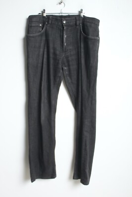 Hugo Boss Herren Coloured Denim Jeans - Schwarz - W36 L31 (I59)