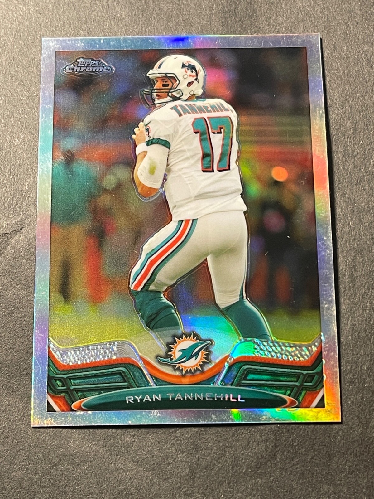 2013 Topps Chrome Refractor Ryan Tannehill #176