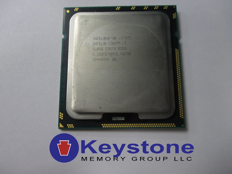 Procesador SLBEQ Intel Core Extreme Edition i7-975 3,33 GHz cuatro núcleos *km Foto 2 de 2