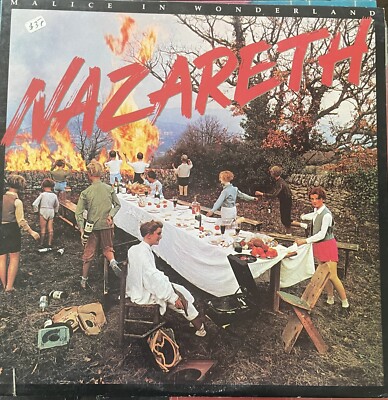 NAZARETH MALICE IN WONDERALAND LP 1980 ORIGINAL PRESS GREAT CONDITION! VG
