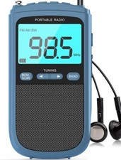 Portable AM/FM/SW Radio with Best Reception 900mAh with LCD Display