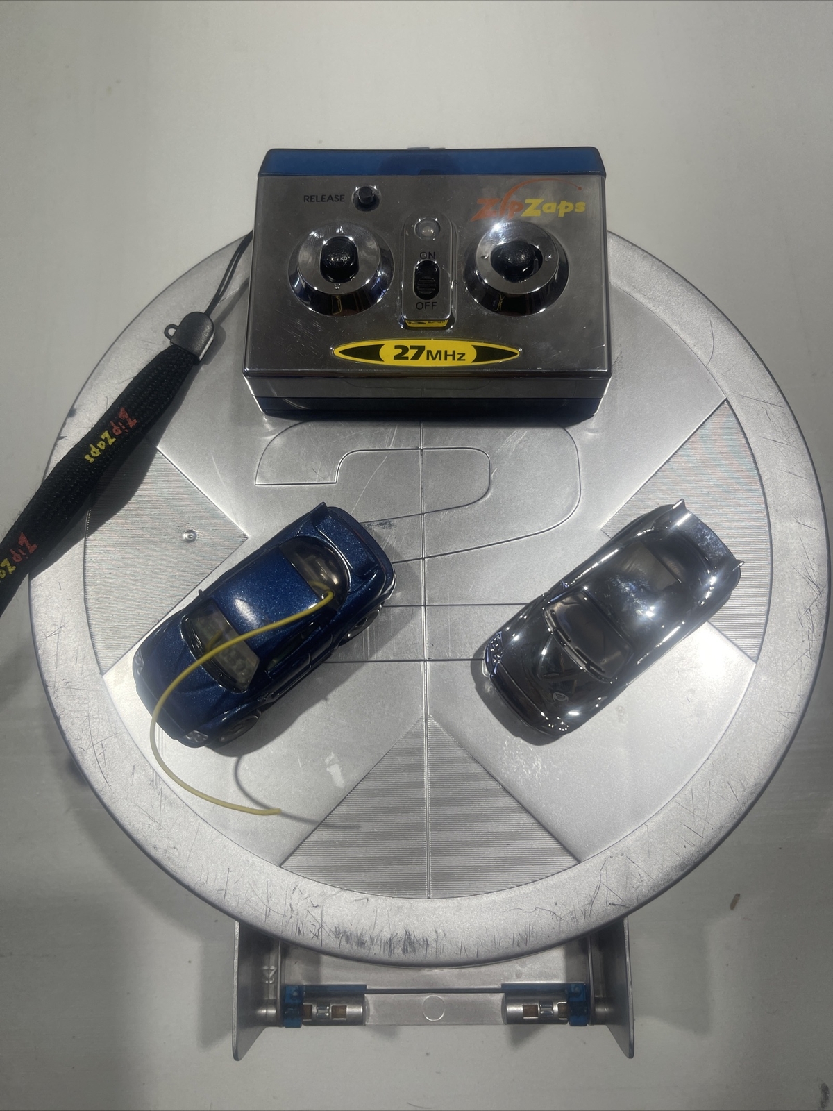 2002 RadioShack Zip Zap Micro RC Mazada RX8 XMen With Case And Multi