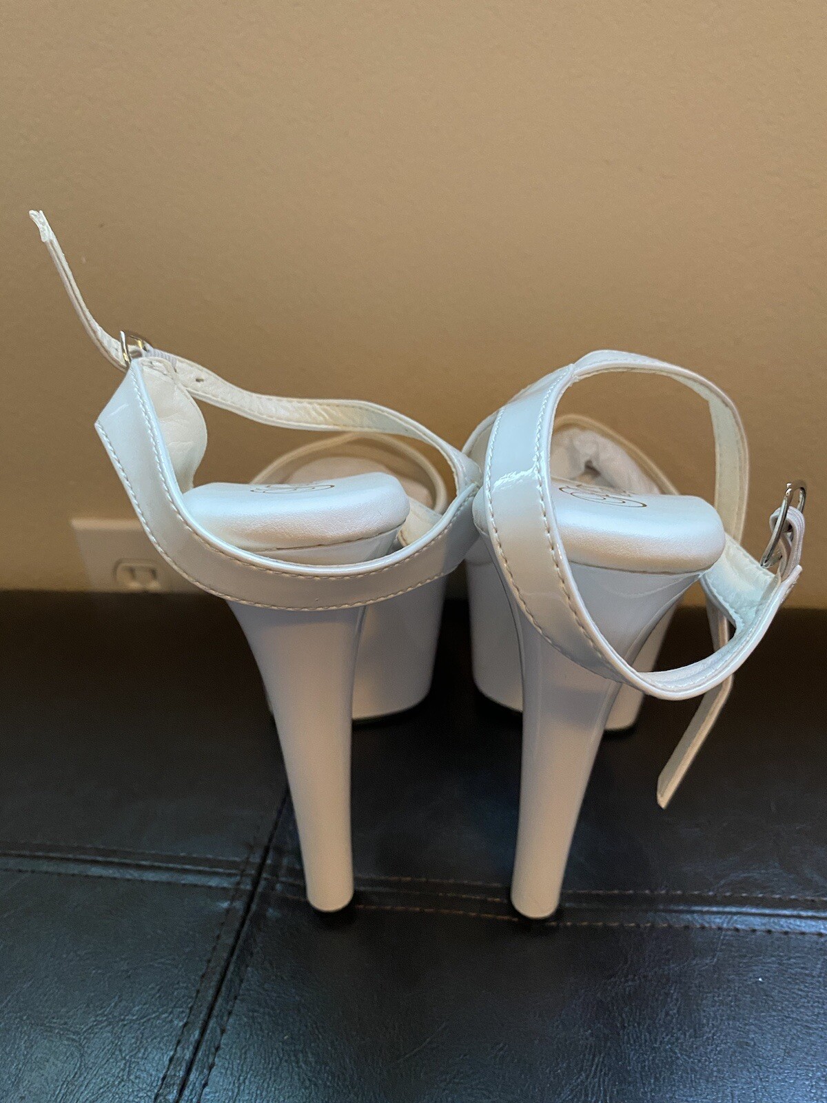 6" Black Clear Basic Platforms Stripper Pole Danc… - image 3