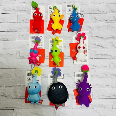 Pikmin Mascot Plush Figure Complete Set of 9 types Nintendo