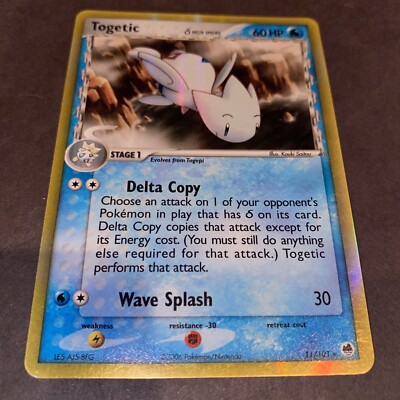 Togetic (Delta Species) 11/101 Dragon Frontiers Reverse Holo | eBay