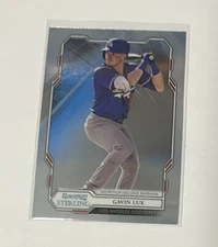 2019 Bowman Sterling Gavin Lux #BPR-32 Los Angeles Dodgers