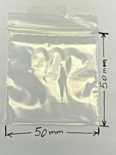 UK GRIP SEAL BAGS Self Resealable Clear Polythene Poly Plastic Zip Lock All Size - Picture 34 of 73