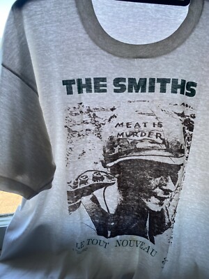 VINTAGE THE SMITHS MEAT IS MURDER T-SHIRT TSHIRT SOFT THIN | eBay