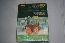 Educational System Cassettes Principle Of Economics Atari 400/800 NEW Sealed