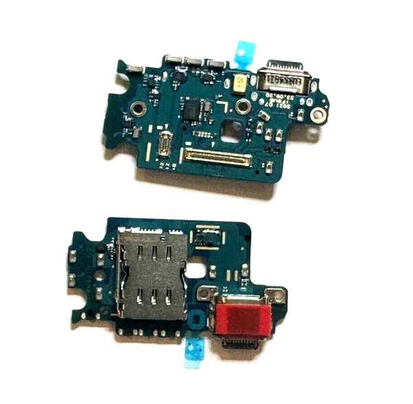 Original Samsung Galaxy S24 S921B Ladebuchse USB-C Sim Platine Dockconnector-image