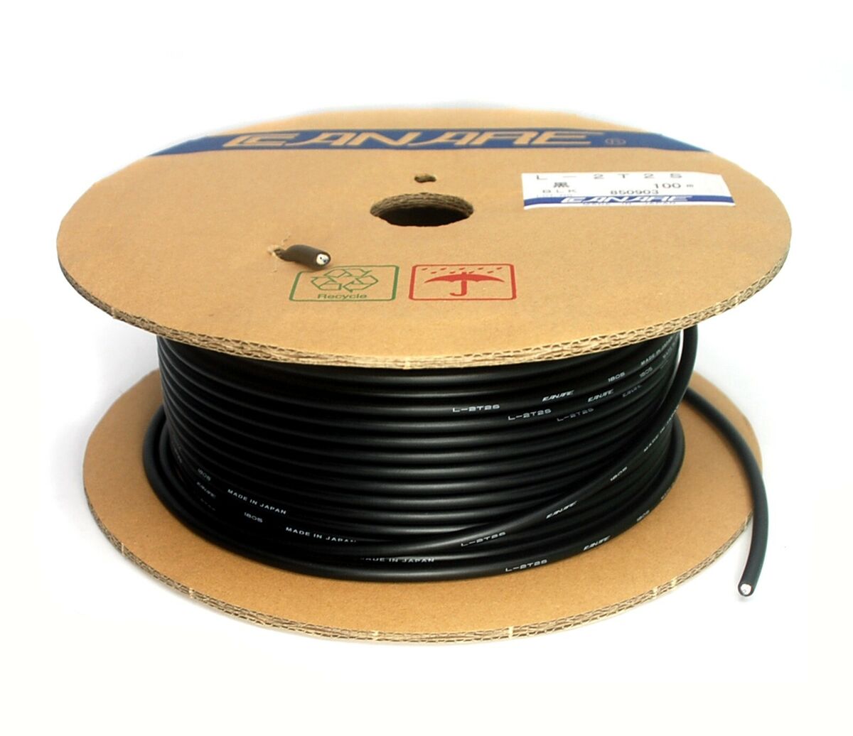 大人気新作 Pair Twisted L-2T2S Canare 2m L= Microphone Japan DO=φ6mm Black color= cable ケーブル・シールド