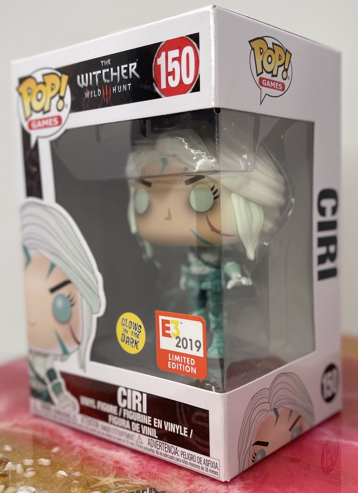 Funko Pop! The Witcher Vinyl Figure - Ciri (Glow In The Dark) #150 (Exclusive)