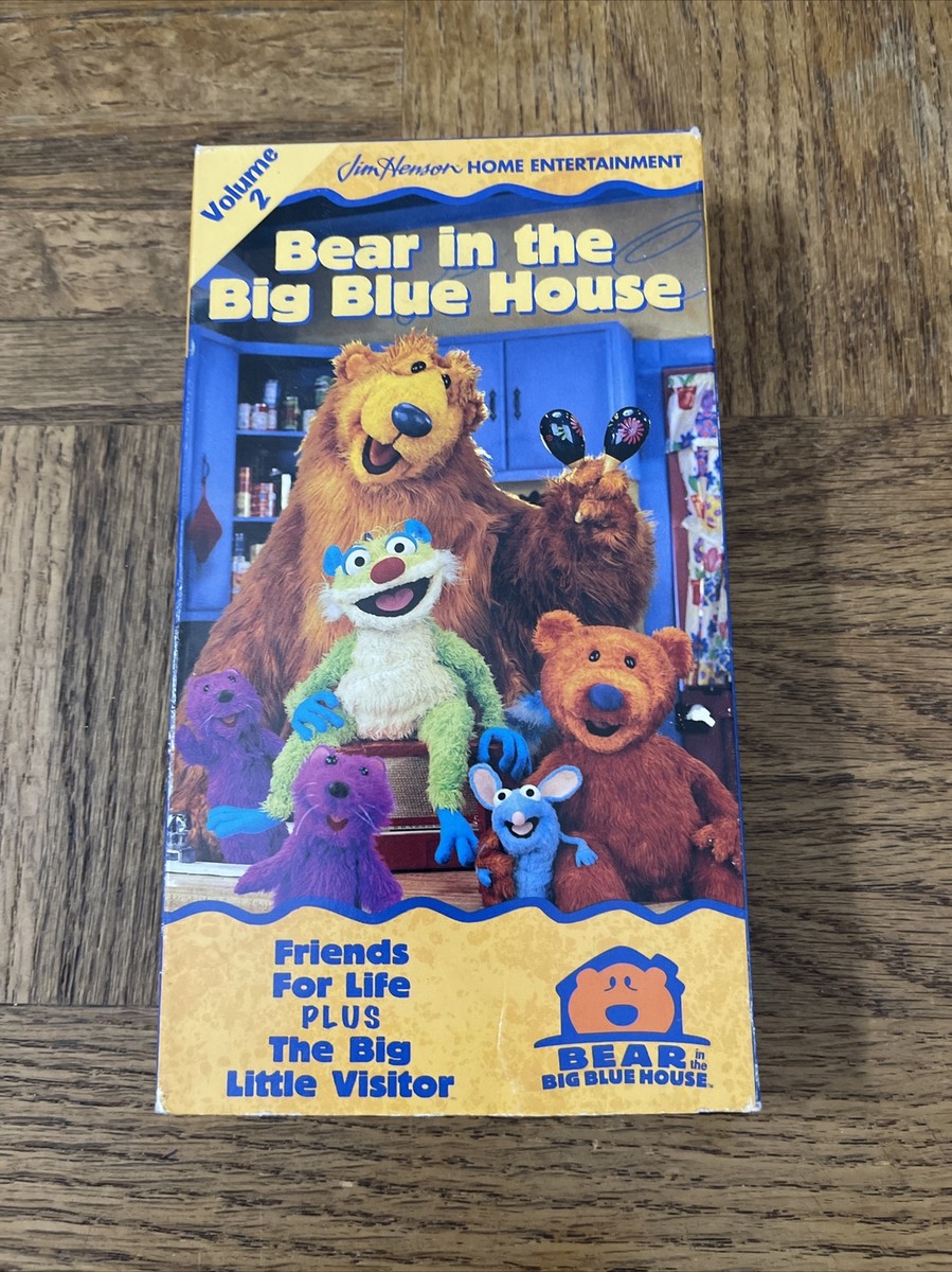 Bear In The Big Blue House Volume 2 VHS 43396022263| eBay