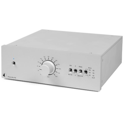 Pro-Ject Phono Box RS - Highend Phono Preamplifier (MM / MC) Silver