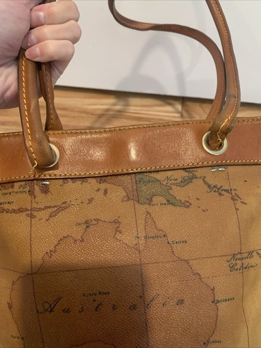 Alviero Martini Schultertasche 1A Classe Geo Map Print - Bild 6 von 12