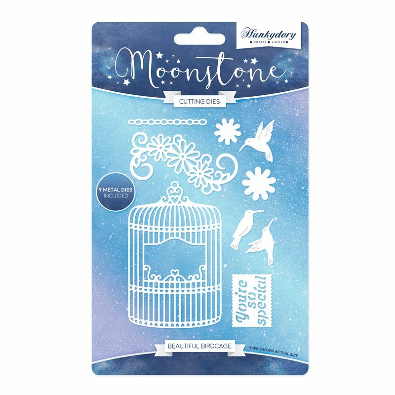 Hunkydory ~ Moonstone Dies ~ Beautiful Birdcage ~ MSTONE  -  Dies
