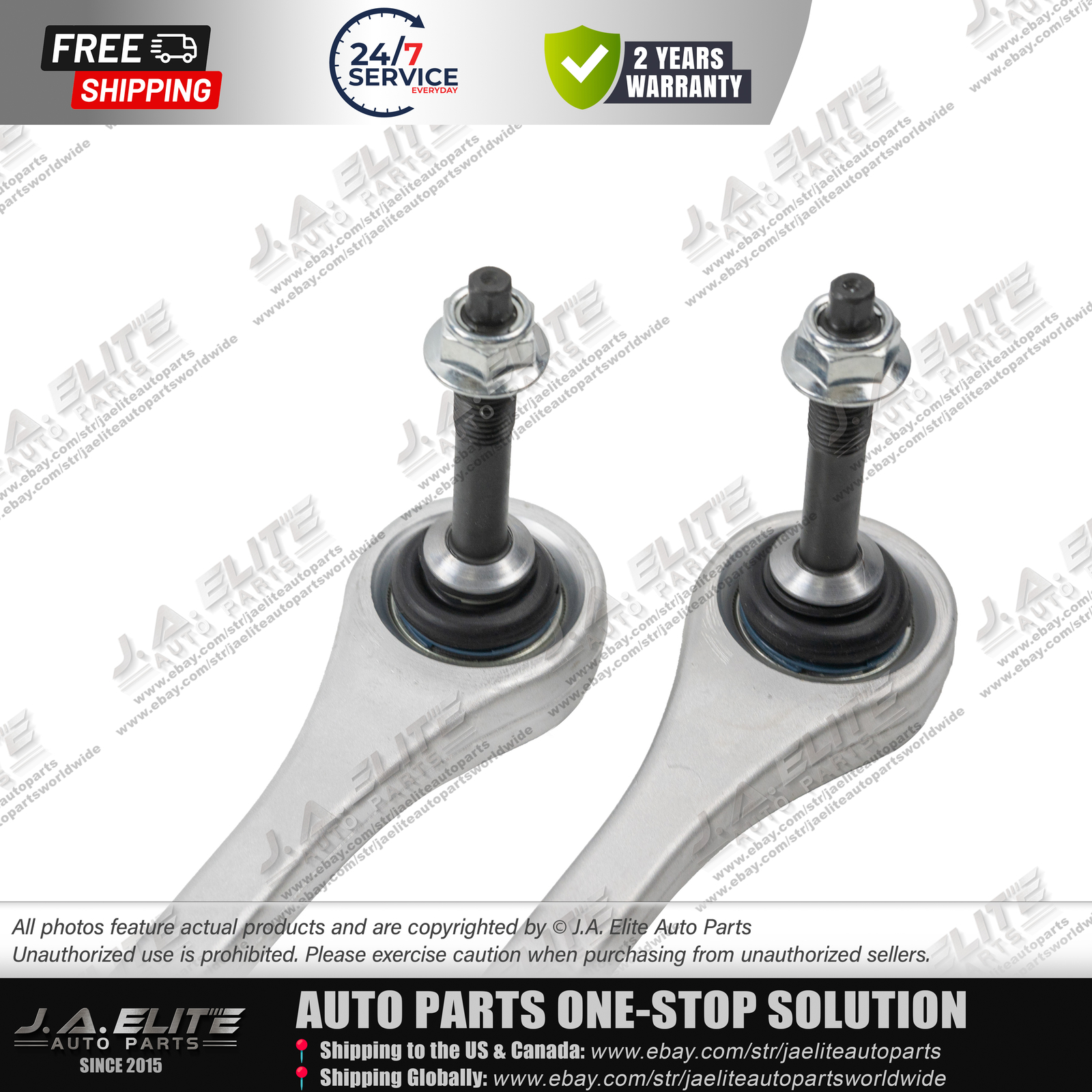 2pcs Rear Track Rod Control Arm fit Bentley Continental Flying Spur, 4E0501529G