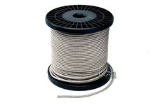4500 Watt 1 ft .1055" Speaker Braided Tinsel Lead Wire 2.68mm