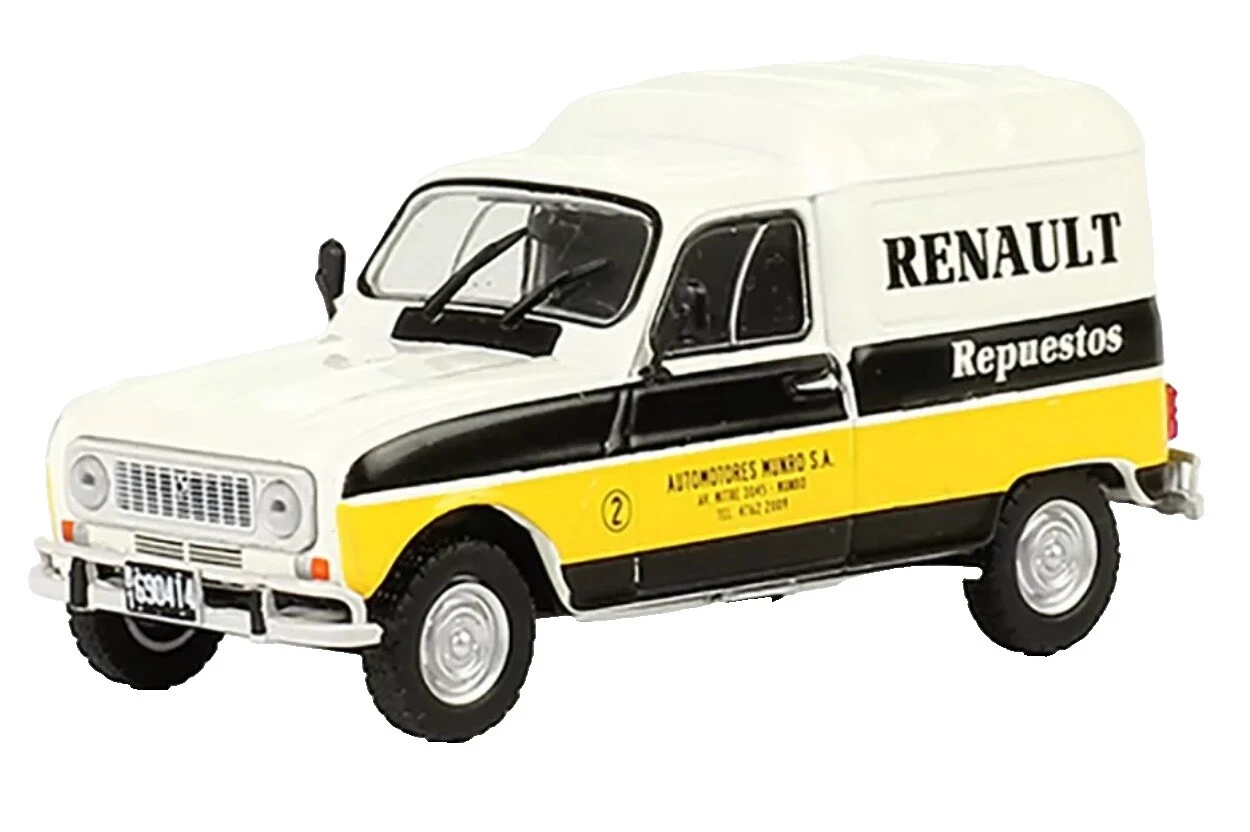 RENAULT Blanco Contemporary fabricación Diecast coches, camiones y camionetas