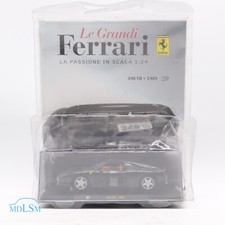 MODELLINO AUTO FERRARI 348 TB 1989 NERA - EDICOLA - SCALA 1:24 #39 BLISTER