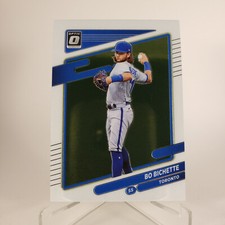 Bo Bichette 2021 Donruss Optic #170 Toronto Blue Jays